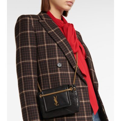 Alternative view of Wholesale Luxury Saint Laurent Nolita Mini Leather Shoulder Bag 672738 Black