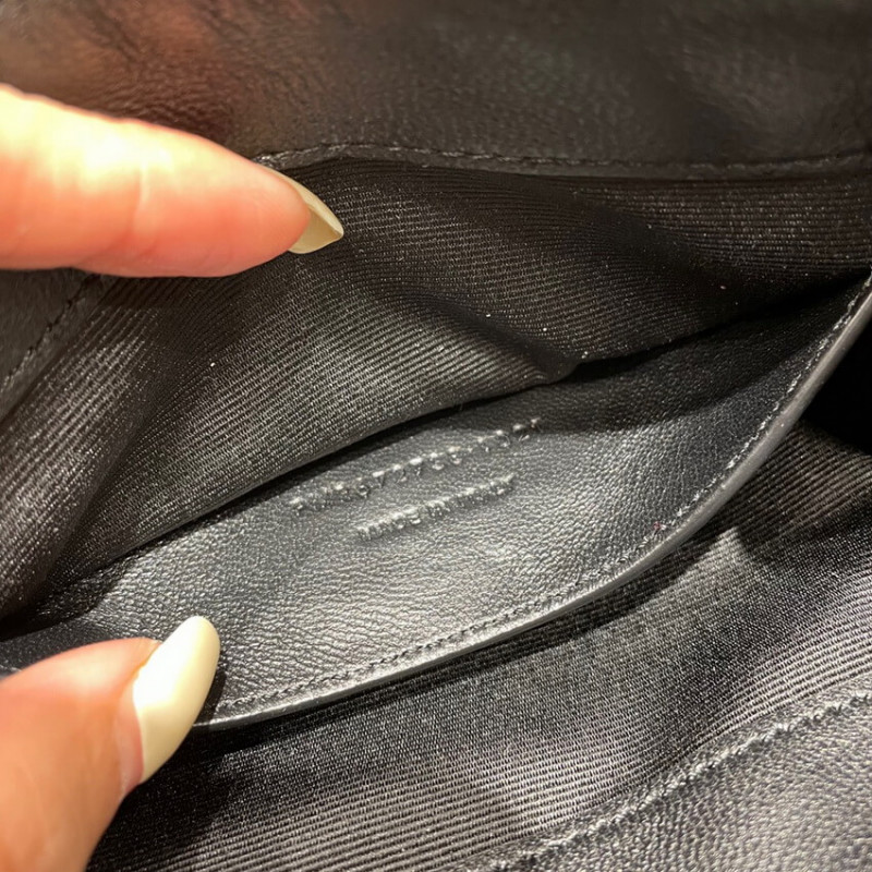 Wholesale Luxury Saint Laurent Nolita Mini Leather Shoulder Bag 672738 Black - Image 14