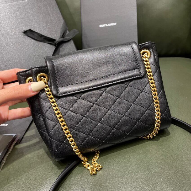 Wholesale Luxury Saint Laurent Nolita Mini Leather Shoulder Bag 672738 Black - Image 7