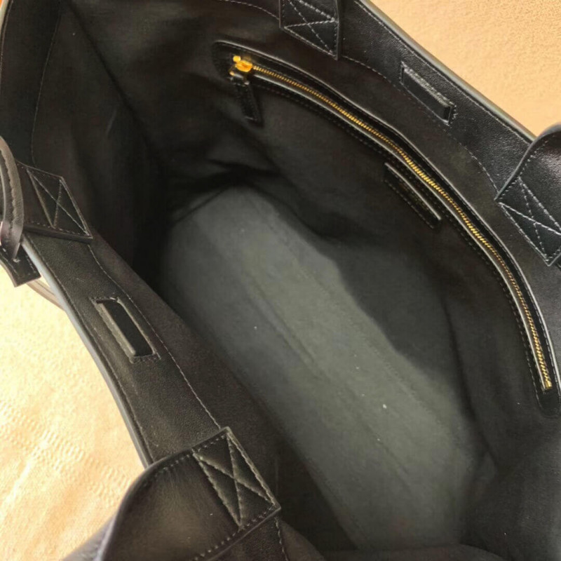 Wholesale Luxury Saint Laurent Shopping Tag En Cuir Et Toile 619757 - Image 10