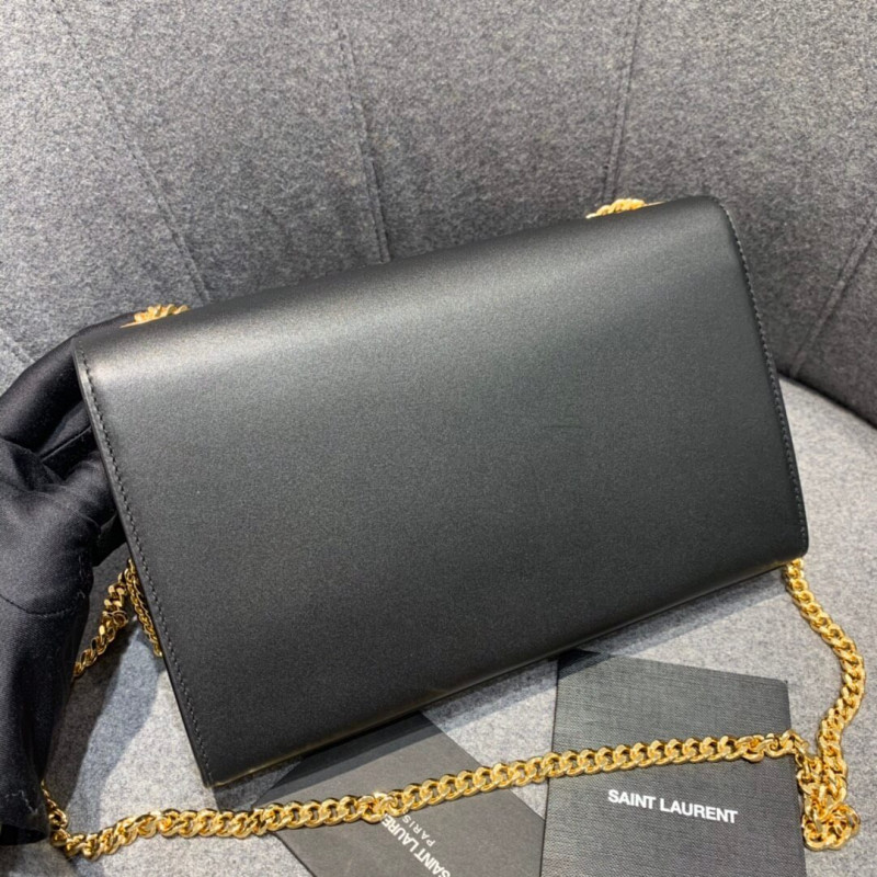 Wholesale Luxury Saint Laurent Smooth Calfskin Medium Classic Monogram Kate Tassel Satchel 354119 - Image 3