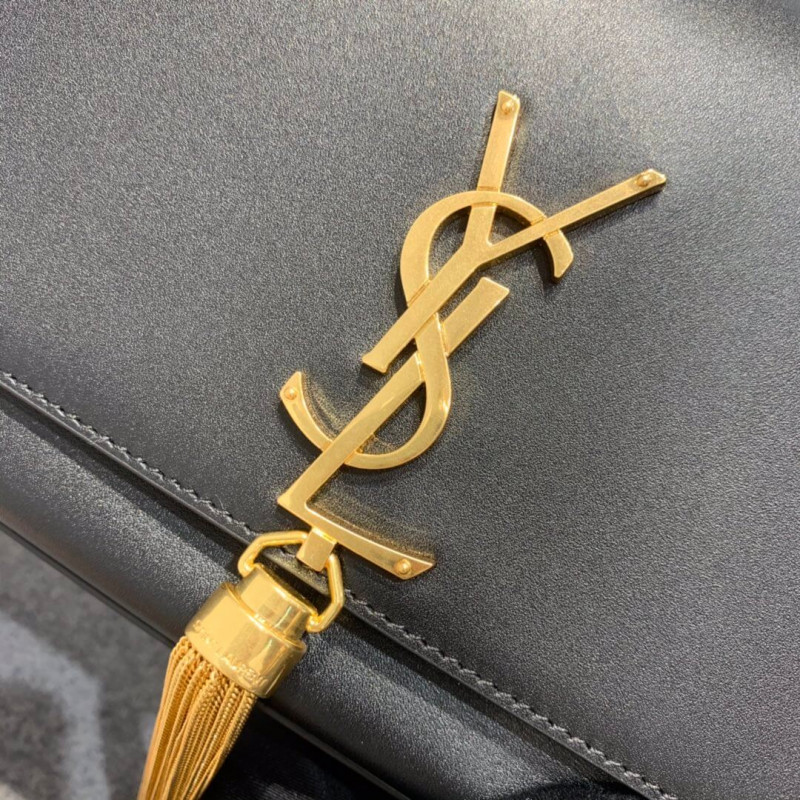 Wholesale Luxury Saint Laurent Smooth Calfskin Medium Classic Monogram Kate Tassel Satchel 354119 - Image 5