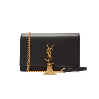 Wholesale Luxury Saint Laurent Smooth Calfskin Medium Classic Monogram Kate Tassel Satchel 354119