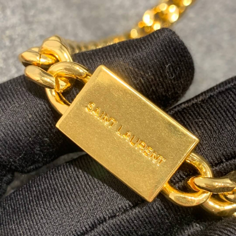Wholesale Luxury Saint Laurent Smooth Calfskin Medium Classic Monogram Kate Tassel Satchel 354119 - Image 9