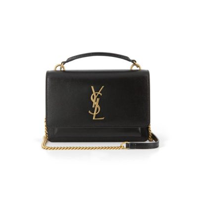 Wholesale Luxury Saint Laurent Sunset Chain Wallet In Smooth Leather 533026
