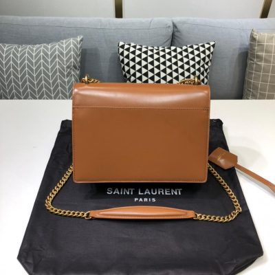 Alternative view of Wholesale Luxury Saint Laurent Sunset Medium In Smooth Leather 442906
