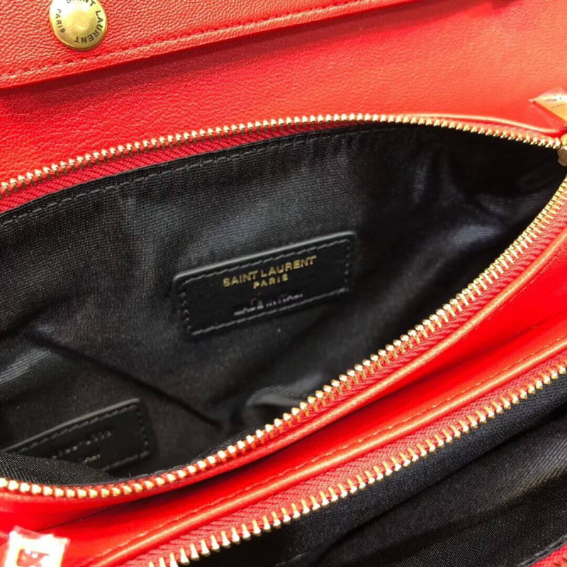 Wholesale Luxury Saint Laurent Ysl Angie Chain Bag In Quilted Lambskin 568906 - Image 10