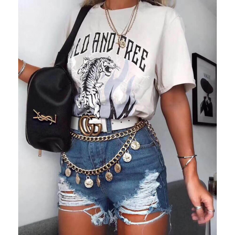Wholesale Luxury Saint Laurent Ysl Classic Monogram Belt Bag In Grain Leather 569737 - Image 2