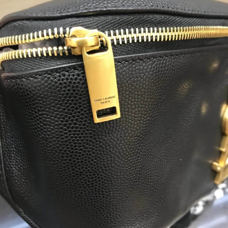 Wholesale Luxury Saint Laurent Ysl Classic Monogram Belt Bag In Grain Leather 569737 - Image 11