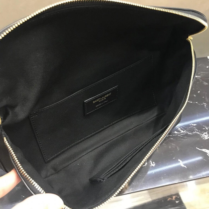Wholesale Luxury Saint Laurent Ysl Classic Monogram Belt Bag In Grain Leather 569737 - Image 12