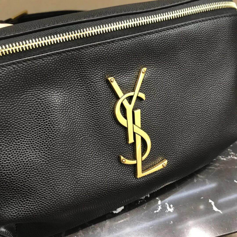 Wholesale Luxury Saint Laurent Ysl Classic Monogram Belt Bag In Grain Leather 569737 - Image 10