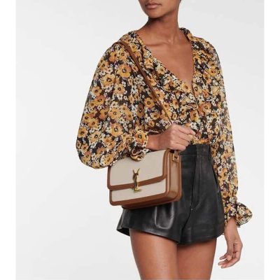 Alternative view of Wholesale Luxury Saint Laurent Ysl Solferino Medium Canvas Crossbody Bag 634305