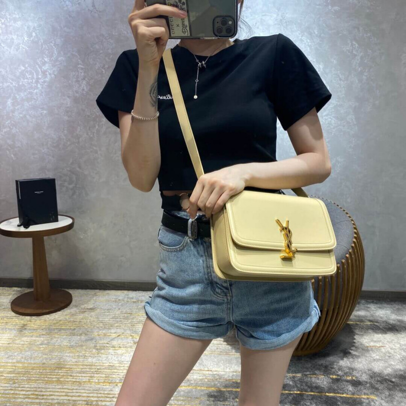 Wholesale Luxury Saint Laurent Ysl Solferino Medium Satchel In Box Leather 634305 - Image 4