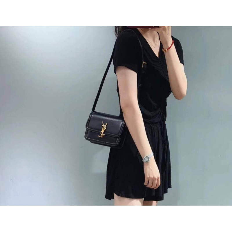 Wholesale Luxury Saint Laurent Ysl Solferino Small Satchel In Box Leather 634306 - Image 4