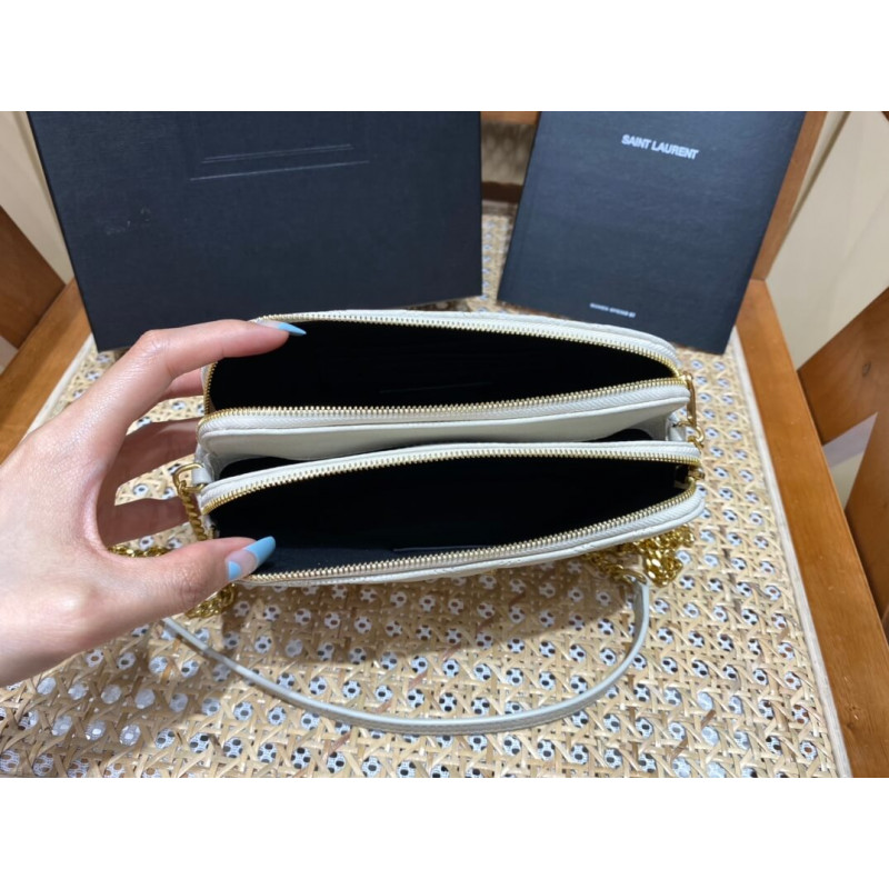 Wholesale Luxury Ysl Saint Laurent Becky Clutch Bag 608941 - Image 12