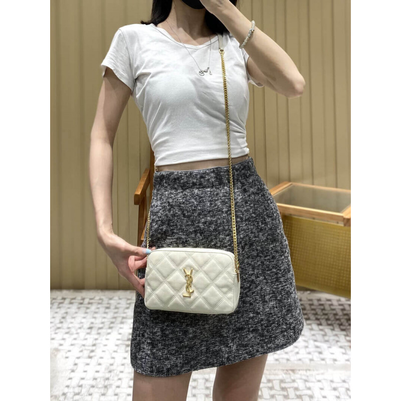 Wholesale Luxury Ysl Saint Laurent Becky Clutch Bag 608941 - Image 3