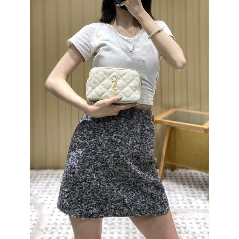 Wholesale Luxury Ysl Saint Laurent Becky Clutch Bag 608941 - Image 5