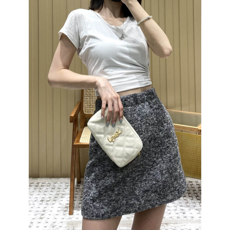 Wholesale Luxury Ysl Saint Laurent Becky Clutch Bag 608941 - Image 6