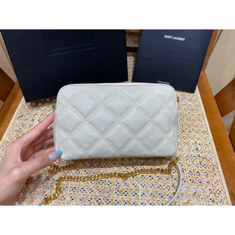 Wholesale Luxury Ysl Saint Laurent Becky Clutch Bag 608941 - Image 8