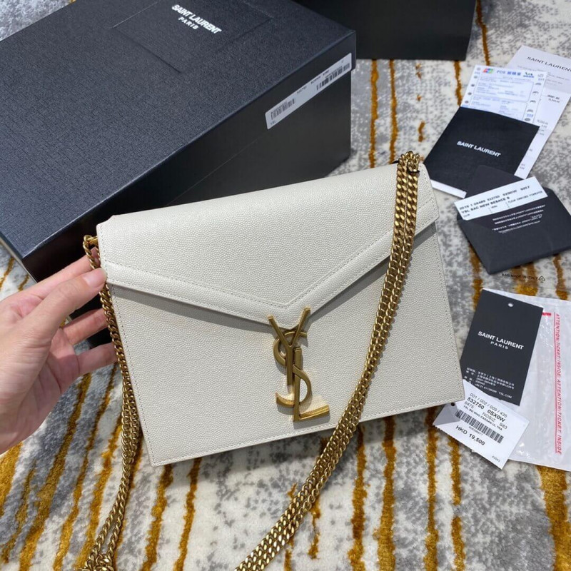 Wholesale Luxury Ysl Saint Laurent Cassandra Monogram Clasp Bag In Grain Leather 532750 - Image 2