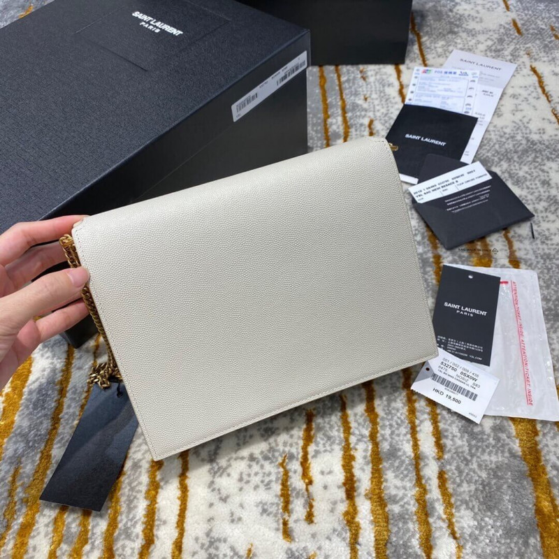 Wholesale Luxury Ysl Saint Laurent Cassandra Monogram Clasp Bag In Grain Leather 532750 - Image 3