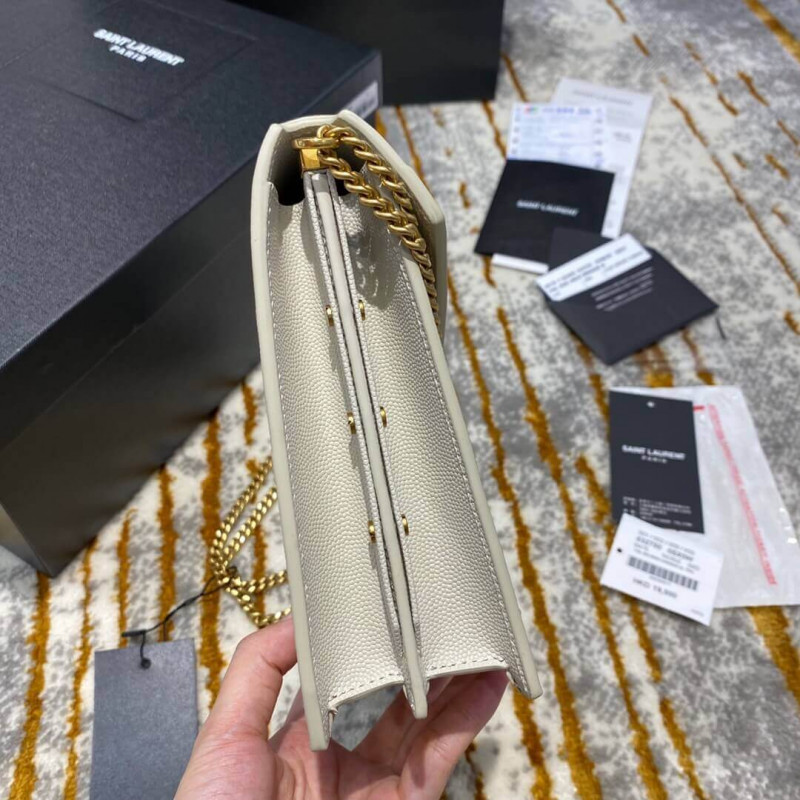 Wholesale Luxury Ysl Saint Laurent Cassandra Monogram Clasp Bag In Grain Leather 532750 - Image 4