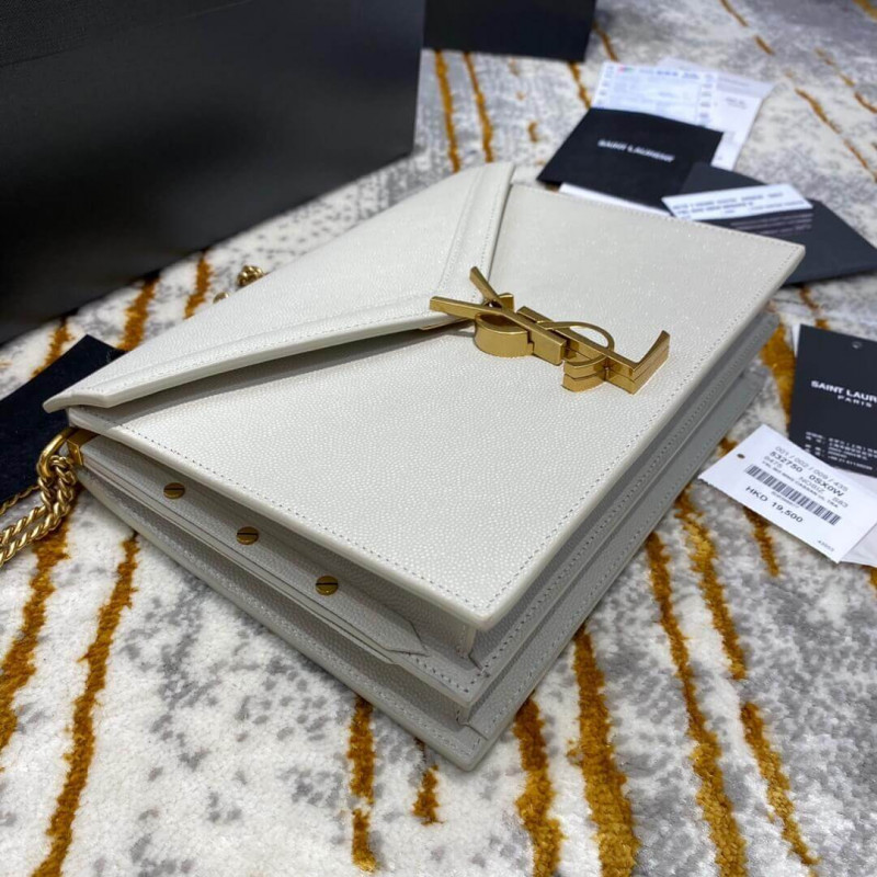 Wholesale Luxury Ysl Saint Laurent Cassandra Monogram Clasp Bag In Grain Leather 532750 - Image 7