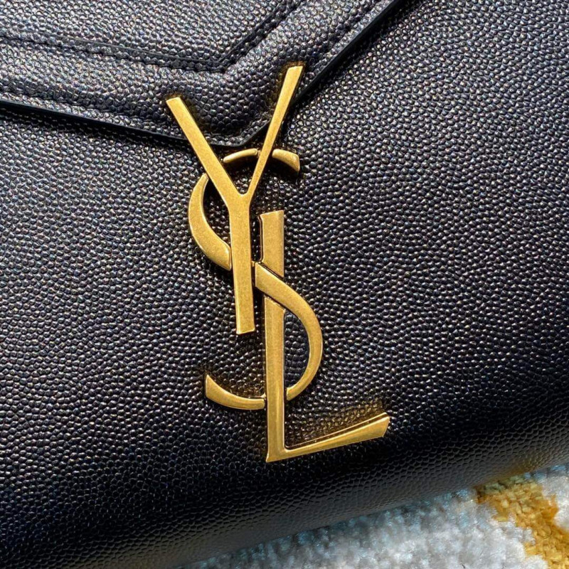 Wholesale Luxury Ysl Saint Laurent Cassandra Wallet On Chain In Grain Leather 582334 - Image 8