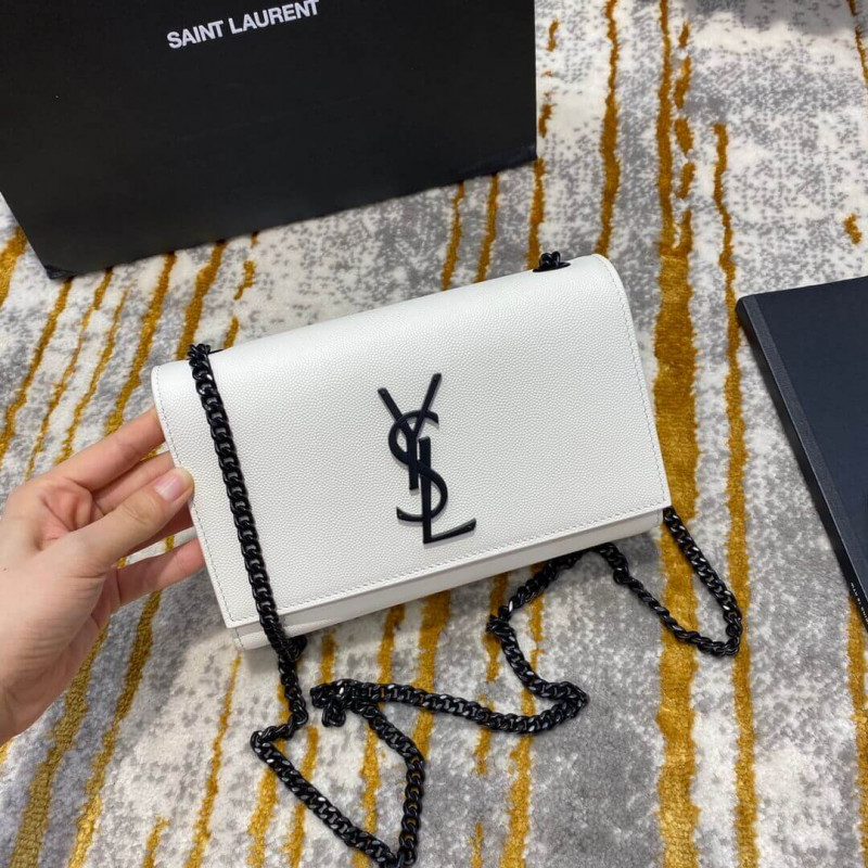 Wholesale Luxury Ysl Saint Laurent Classic Small Kate Chain Bag 20Cm In Grain Leather 469390 - Image 4