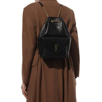 Alternative view of Wholesale Luxury Ysl Saint Laurent Joe Backpack 672609 In Black Lambskin