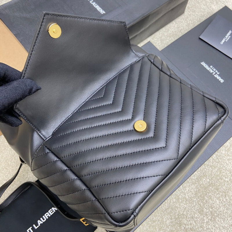 Wholesale Luxury Ysl Saint Laurent Joe Backpack 672609 In Black Lambskin - Image 13