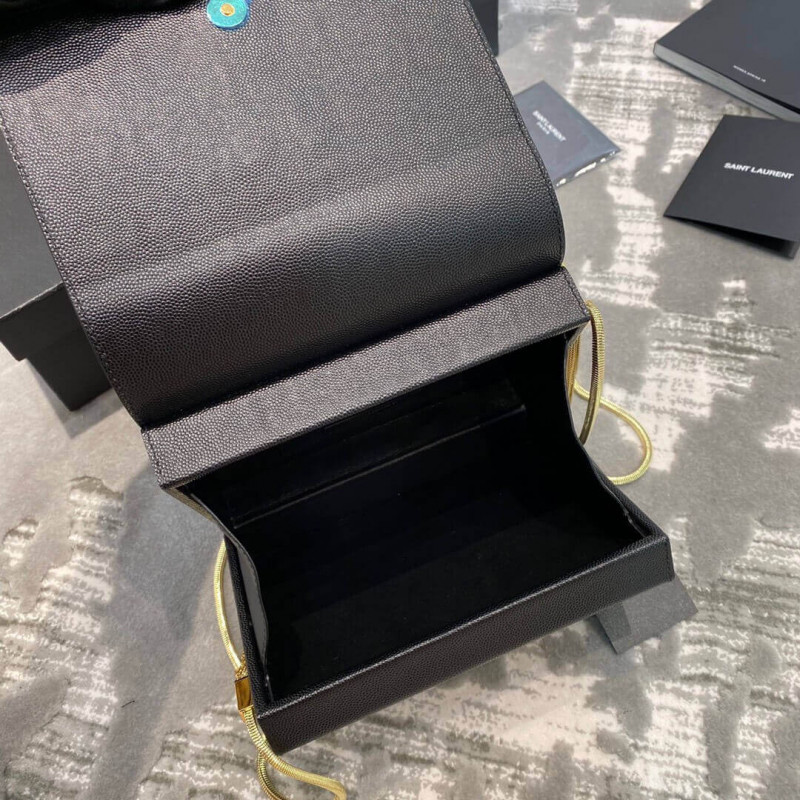 Wholesale Luxury Ysl Saint Laurent Kate Box Bag In Grain Leather 593122 - Image 11