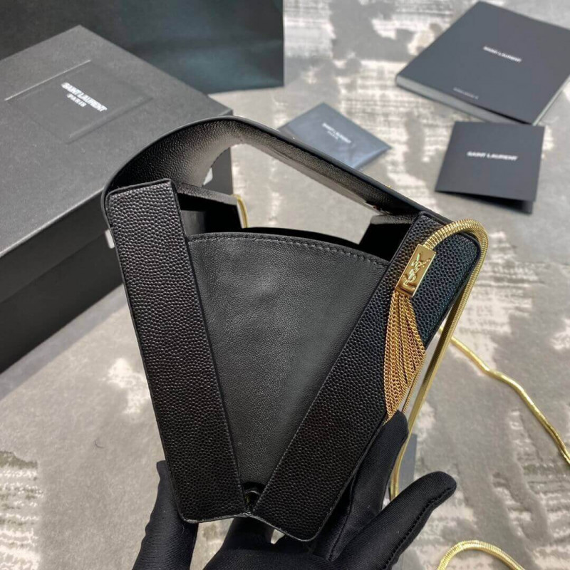 Wholesale Luxury Ysl Saint Laurent Kate Box Bag In Grain Leather 593122 - Image 13