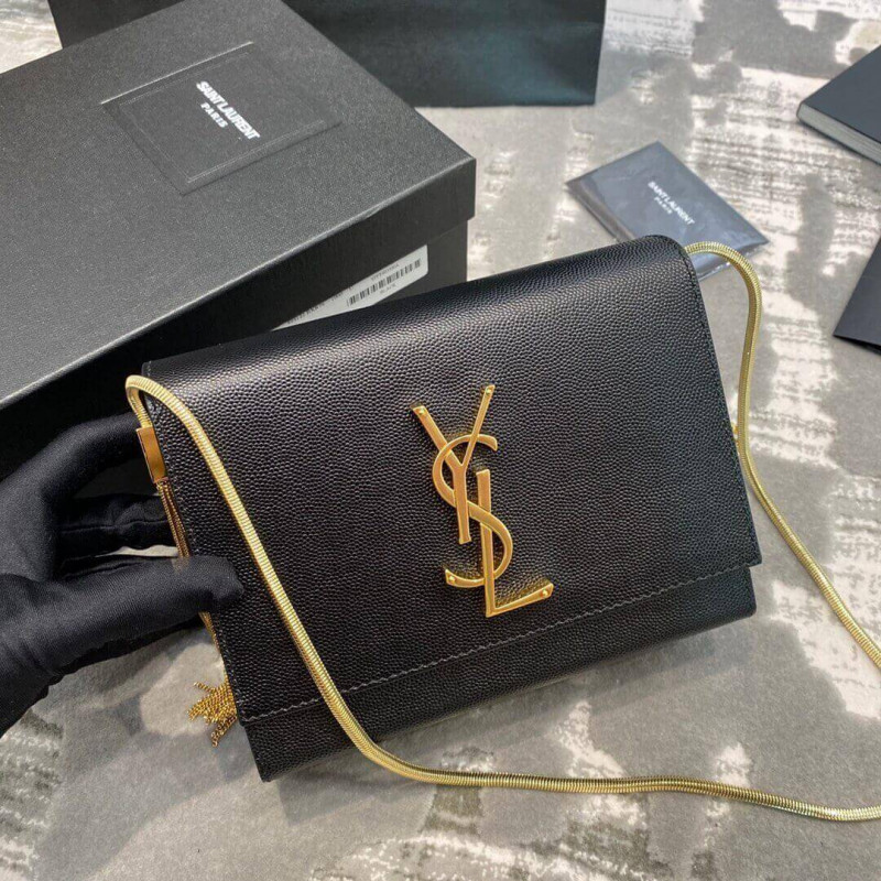 Wholesale Luxury Ysl Saint Laurent Kate Box Bag In Grain Leather 593122 - Image 4