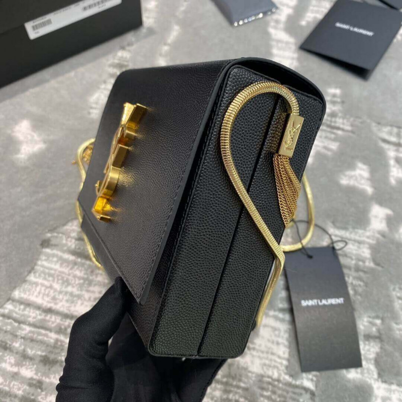 Wholesale Luxury Ysl Saint Laurent Kate Box Bag In Grain Leather 593122 - Image 7