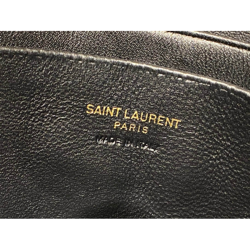 Wholesale Luxury Ysl Saint Laurent Lou Mini Camera Bag 585040 In Grain Leather Black - Image 11