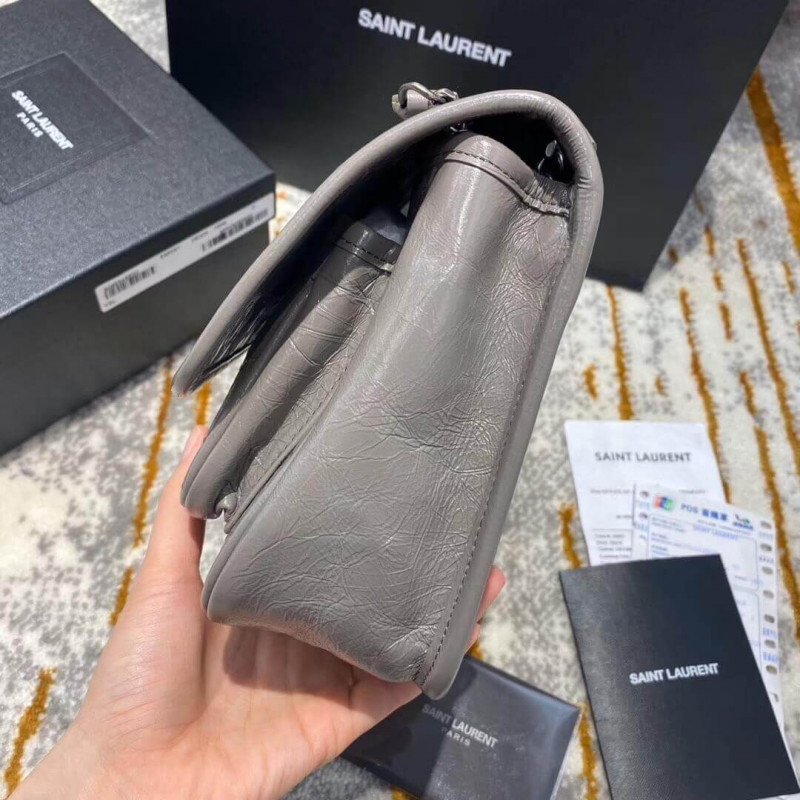 Wholesale Luxury Ysl Saint Laurent Niki Baby In Crinkled Vintage Leather 533037 - Image 3