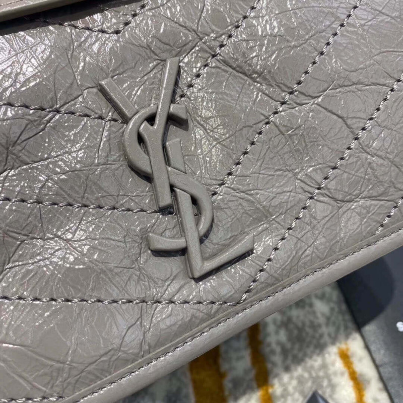 Wholesale Luxury Ysl Saint Laurent Niki Baby In Crinkled Vintage Leather 533037 - Image 7