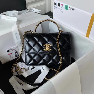 Wholesale Luxury Chanel Mini Flap Bag With Top Handle As3886