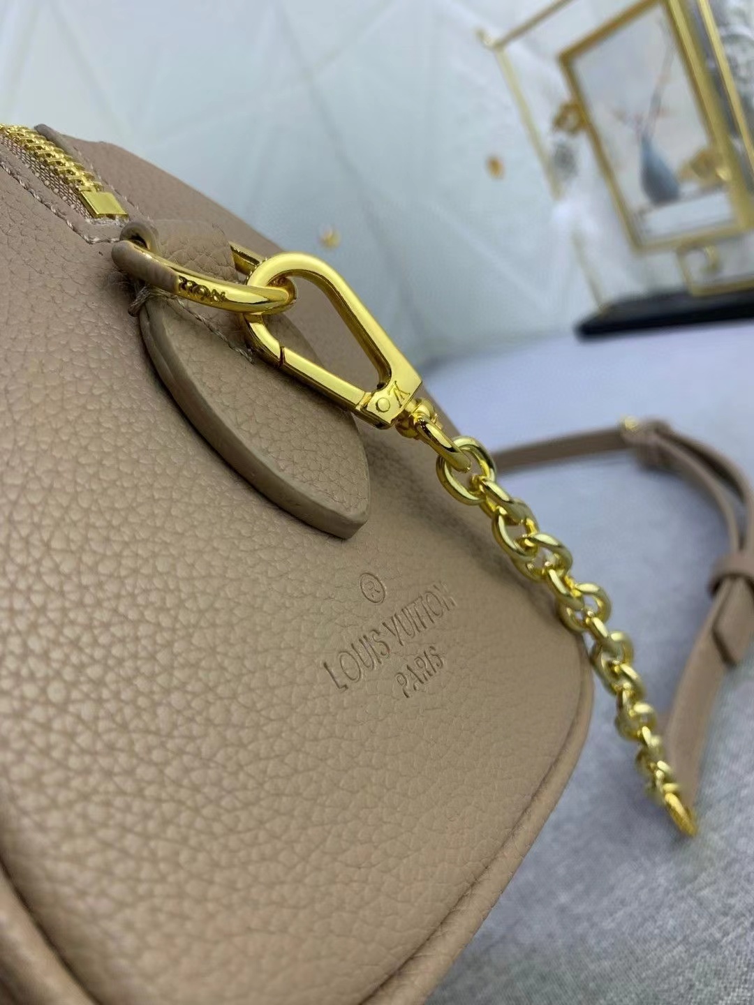 Wholesale Luxury Louis Vuitton Speedy Bandoulière 20 Bicolor Monogram Empreinte Leather M46575 - Image 10
