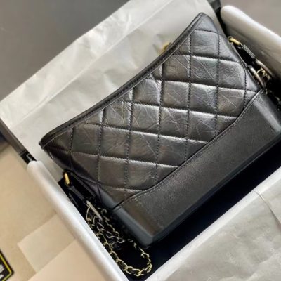 Alternative view of Wholesale Luxury Chanel Gabrielle Small Hobo Bag A91810 Black