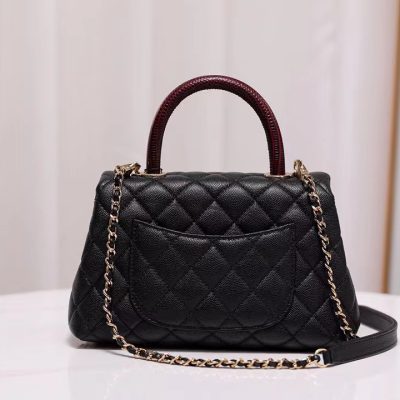 Alternative view of Wholesale Luxury Chanel Coco Handle Red 24*14*10Cm A92990