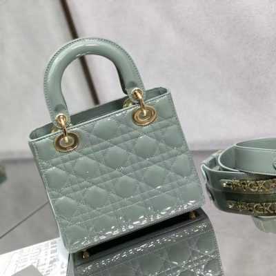 Alternative view of Wholesale Luxury Small Lady Dior My Abcdior Bag Ethereal Green Cannage Lambskin M0538Onge_M73H