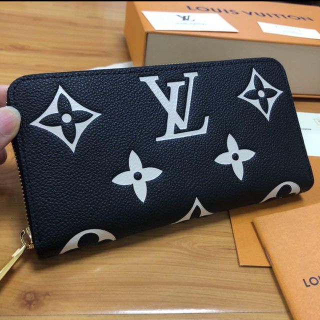 Wholesale Luxury Louis Vuitton Monogram Empreinte Leather Zippy Wallet M80481 - Image 3