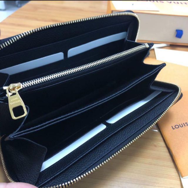 Wholesale Luxury Louis Vuitton Monogram Empreinte Leather Zippy Wallet M80481 - Image 5