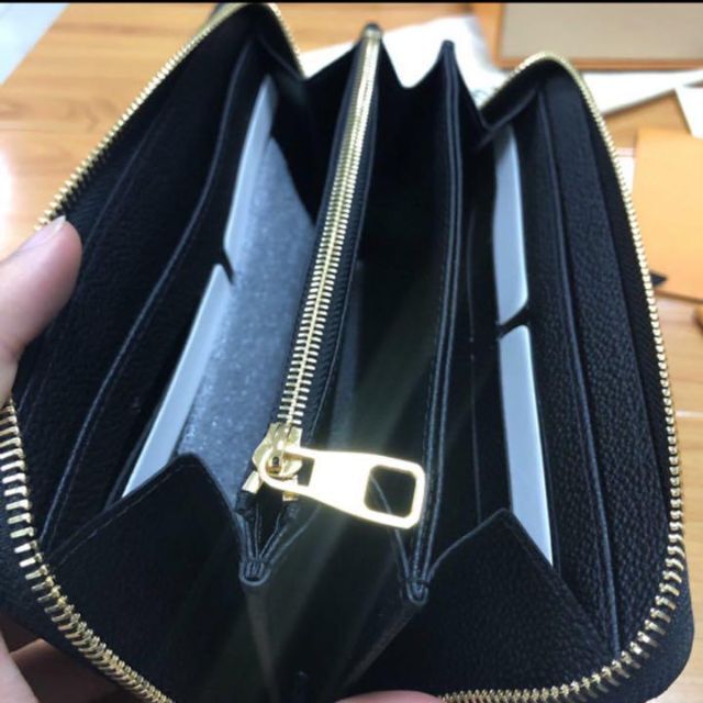 Wholesale Luxury Louis Vuitton Monogram Empreinte Leather Zippy Wallet M80481 - Image 6