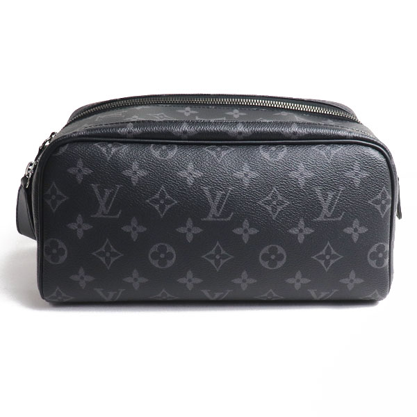 Wholesale Luxury Louis Vuitton Monogram Eclipse Canvas Dopp Kit Black M46354