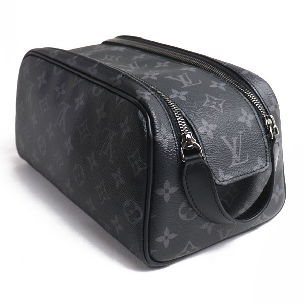 Wholesale Luxury Louis Vuitton Monogram Eclipse Canvas Dopp Kit Black M46354 - Image 2