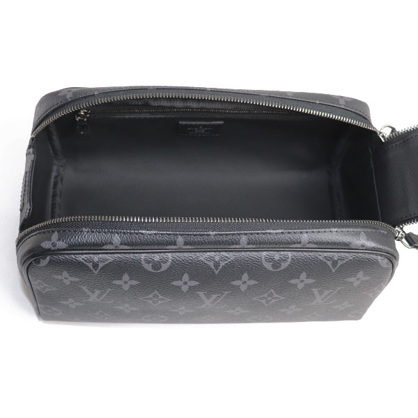 Wholesale Luxury Louis Vuitton Monogram Eclipse Canvas Dopp Kit Black M46354 - Image 3