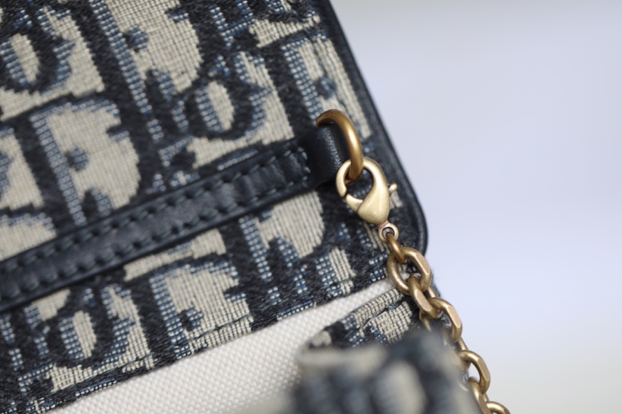 Wholesale Luxury Dior Saddle Pouch Blue Dior Oblique Jacquard S5620Ctzq_M928 - Image 8